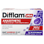 Difflam Plus Anaesthetic Sore Throat Lozenges Blackcurrant Flavour