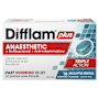 Difflam Plus Anaesthetic Sore Throat Lozenges Eucalyptus & Menthol Flavour