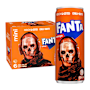 Fanta Orange Soft Drink Multipack Mini Cans