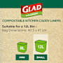 Glad To Be Green Compostable Small