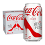 Diet Coca-Cola Soft Drink Multipack Cans