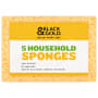 Black & Gold Household Sponge