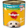 Pedigree Puppy Loaf With Chicken & Rice Wet Dog Food Can