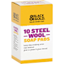 Black & Gold Steel Soap Pads