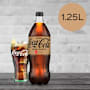 Coca-Cola Vanilla Zero Sugar Soft Drink Bottle