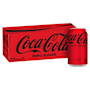 Coca-Cola Zero Sugar Soft Drink Multipack Cans