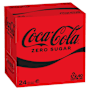 Coca-Cola Zero Sugar Soft Drink Multipack Cans