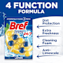 Bref Power Active Juicy Lemon Rim Block Toilet Cleaner