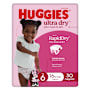 Huggies Ultra Dry Nappies Girls Size 6 (16kg+)