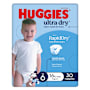 Huggies Ultra Dry Nappies Boys Size 6 (16kg+)