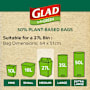 Glad Kitchen Tidy Plant Bio Medium