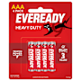 Eveready Red Heavy Duty AAA