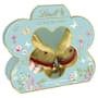Lindt Twin Gold Bunnies In Flower Box