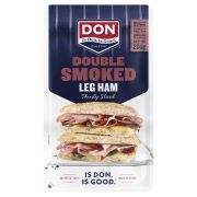 THINLY SLICED DOUBLE SMOKED HAM 200GM