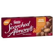 SCORCHED ALMONDS CHOCOLATE SALTED CARAMEL 225GM
