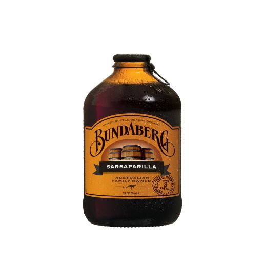 BUNDABERG SARSAPARILLA SOFT DRINK 375ML