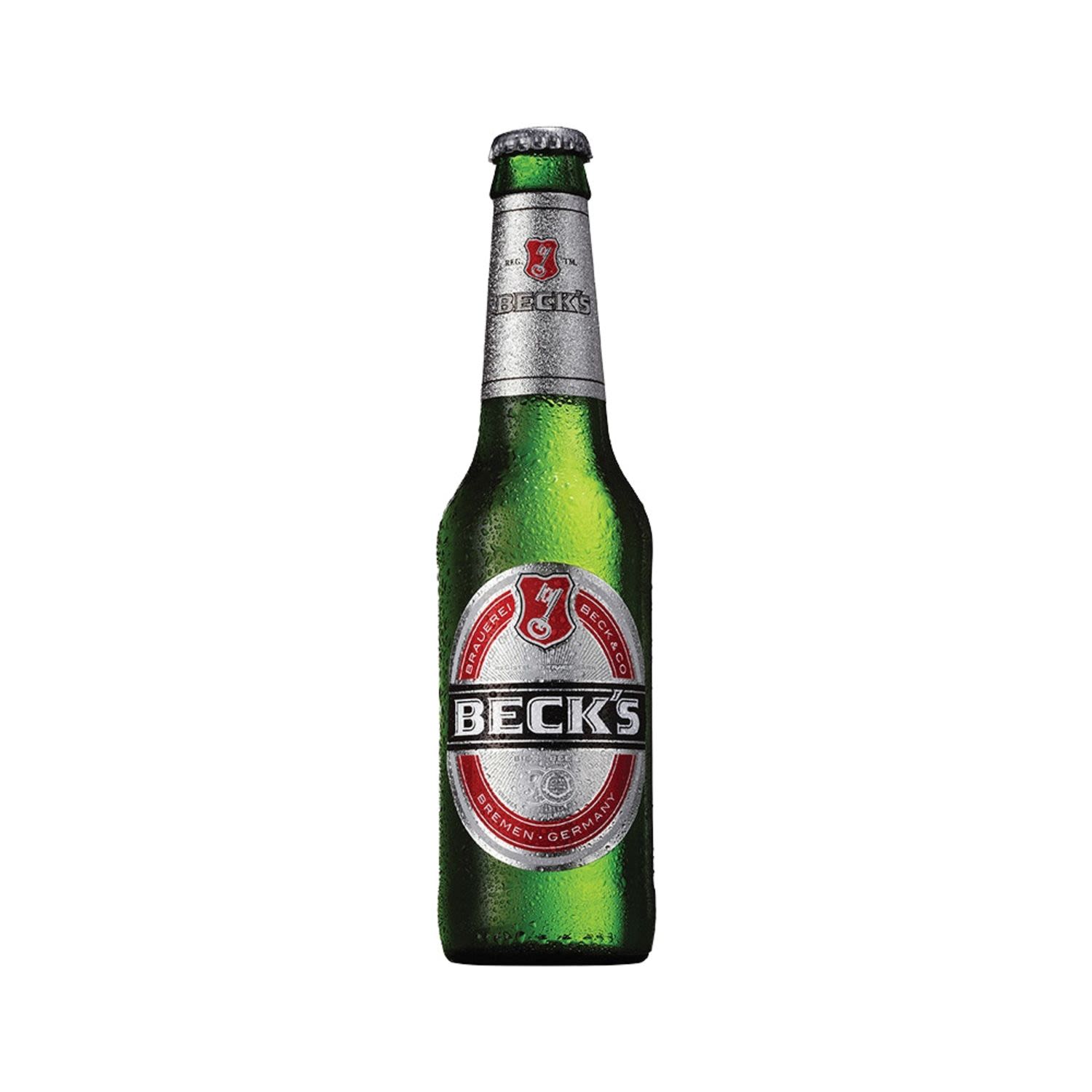 Beck's Beer Bottle 330mL
