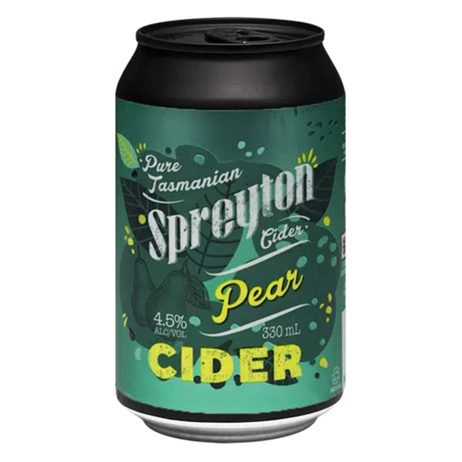 Spreyton Pear Cider Can 330mL 16 Pack