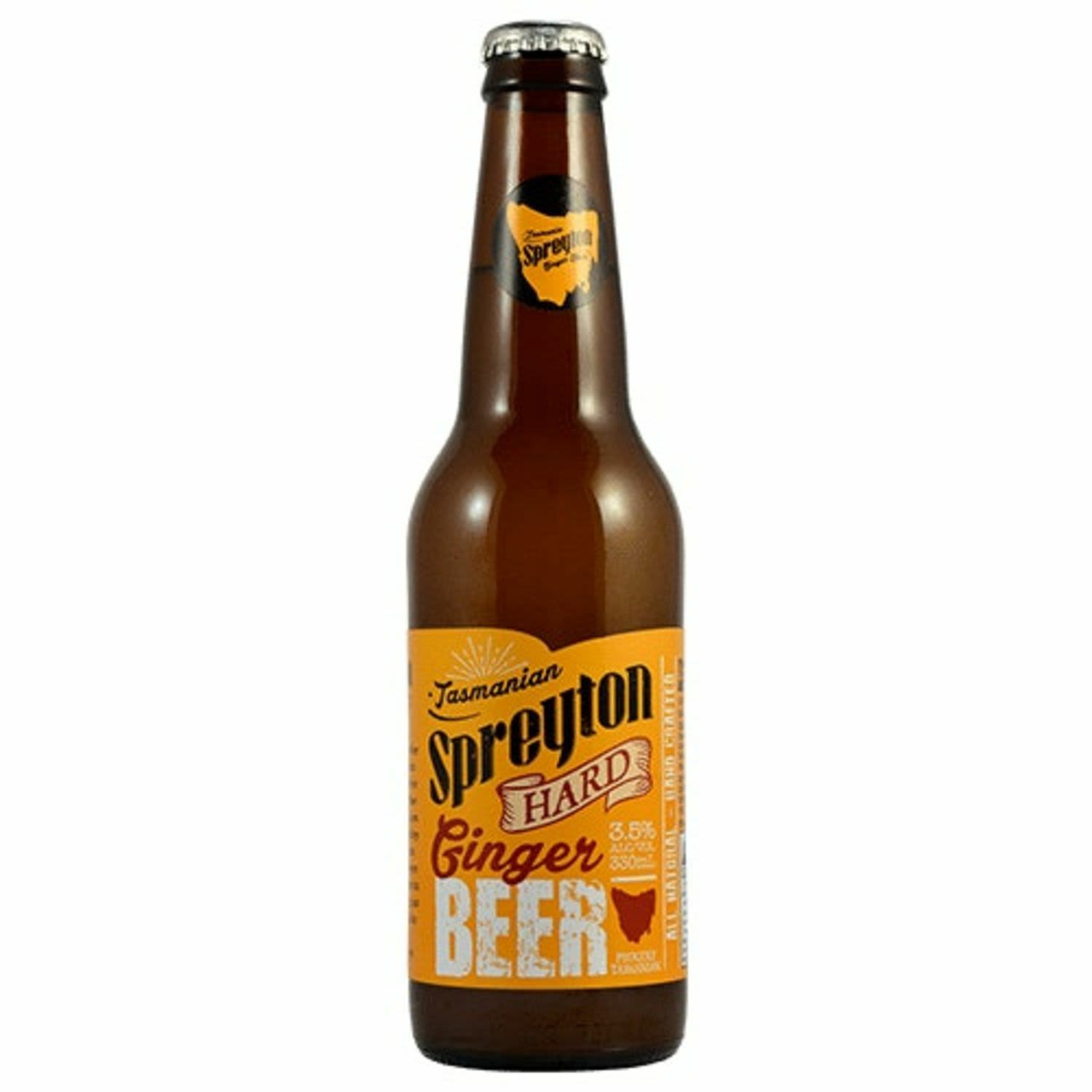 Spreyton Hard Ginger Beer Bottle 330mL 16 Pack