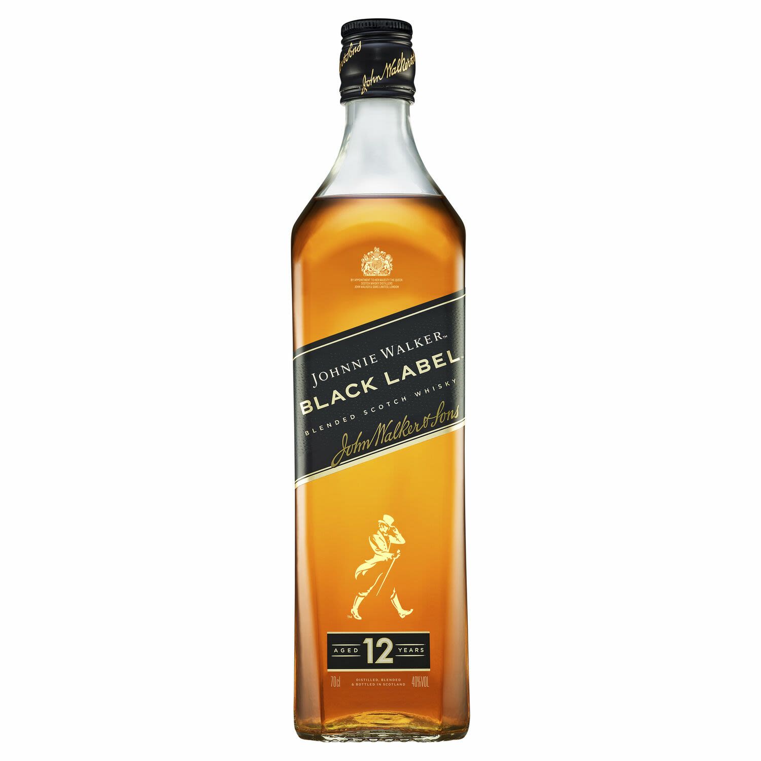 Johnnie Walker Black Label Scotch Whisky 700mL Bottle