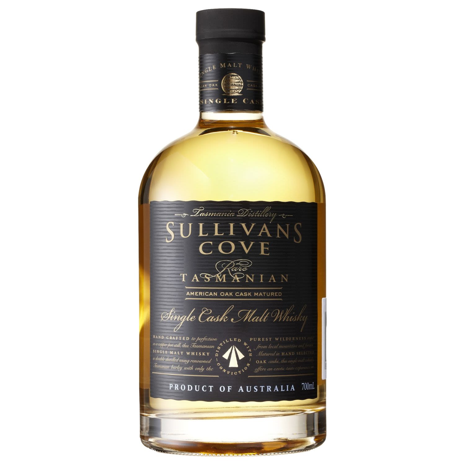 Sullivans Cove Single Cask American Oak Whisky 700mL Bottle