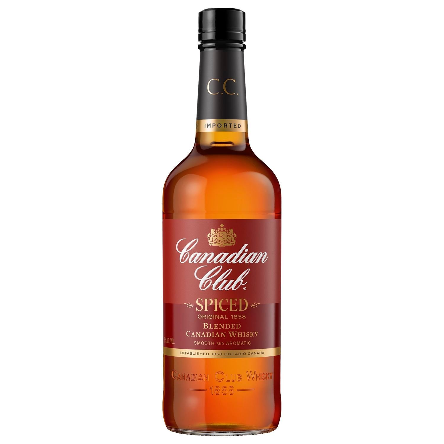 Canadian Club Spiced Whisky 700mL Bottle