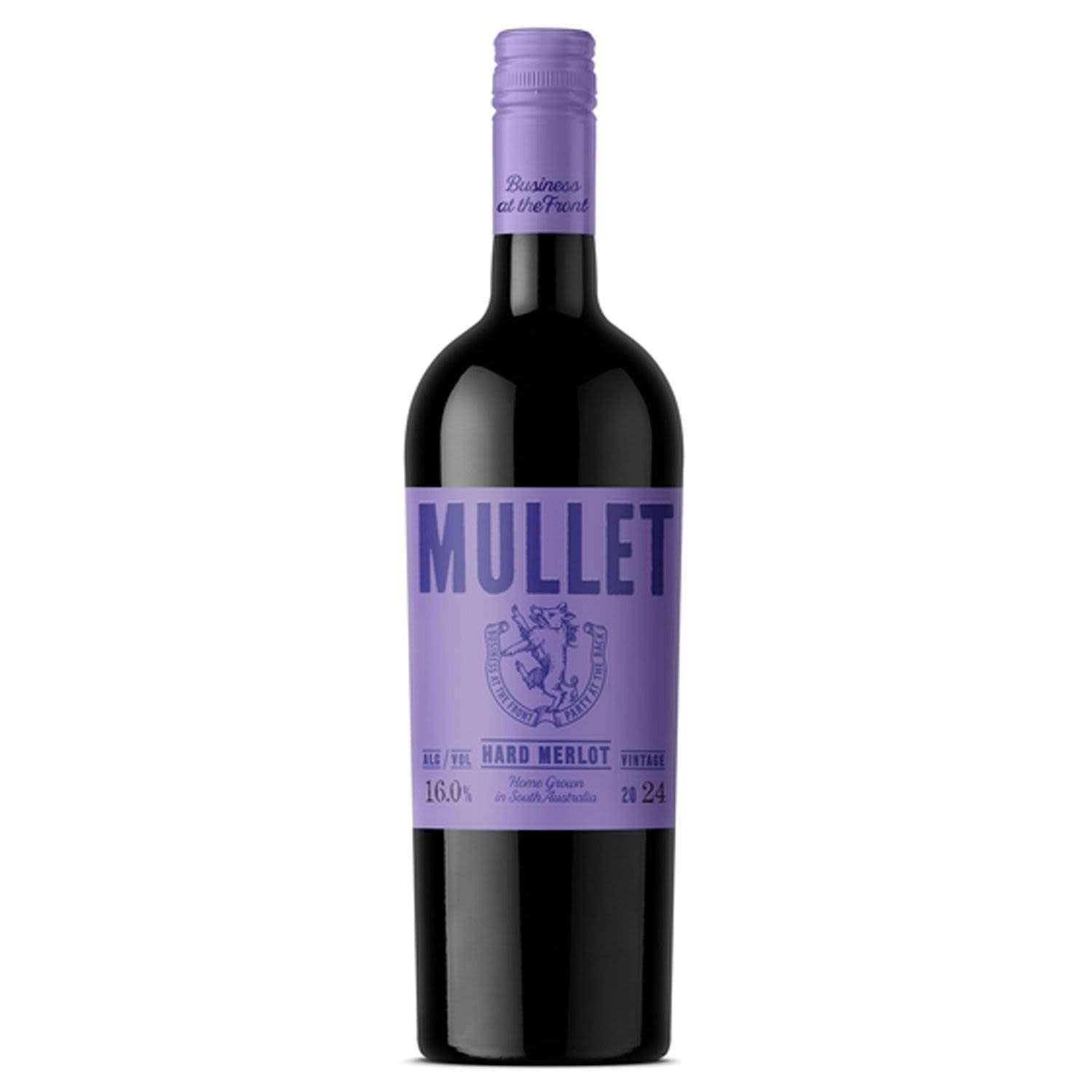 Mullet Hard Merlot 750mL Bottle