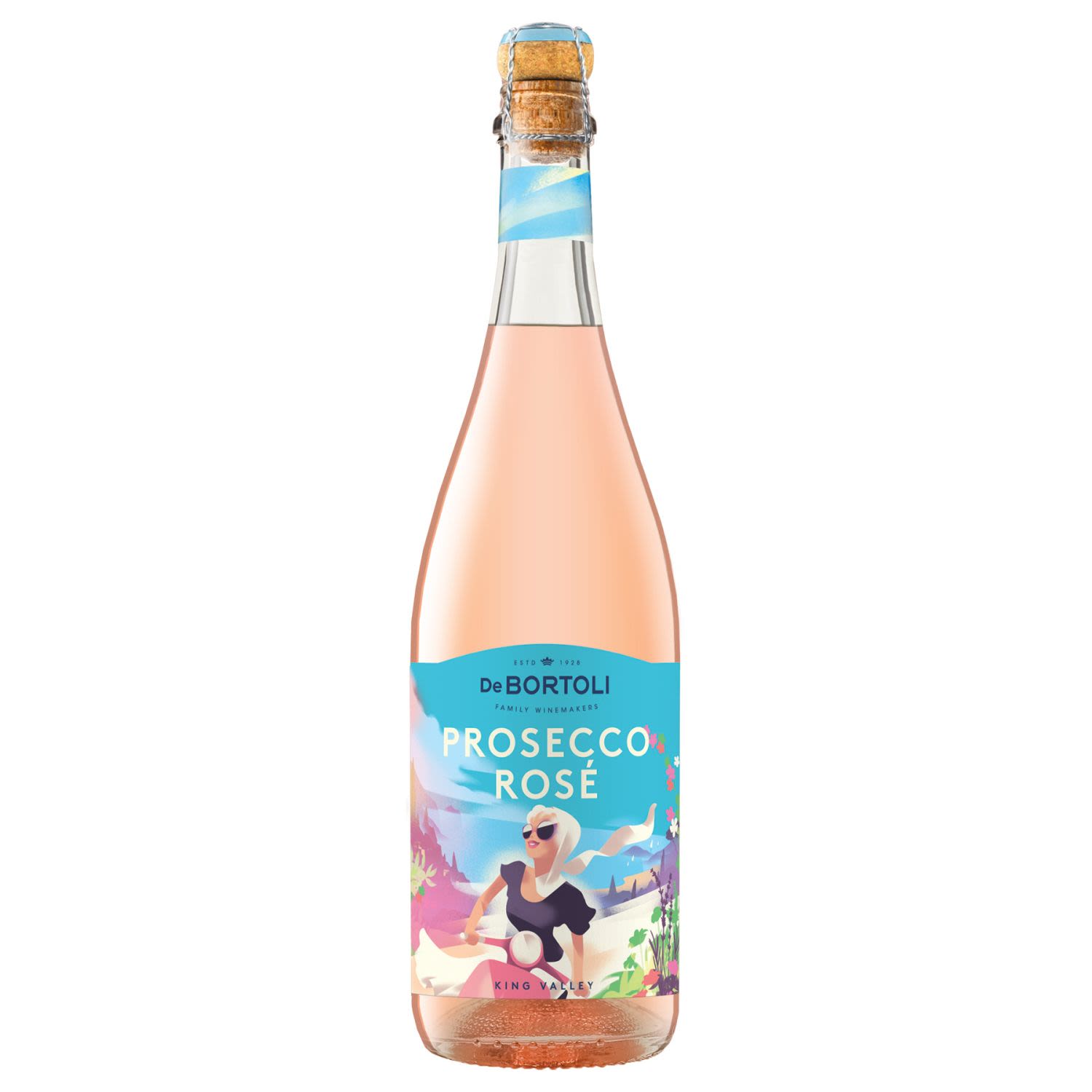 De Bortoli King Valley Prosecco Rose Bottle 750mL