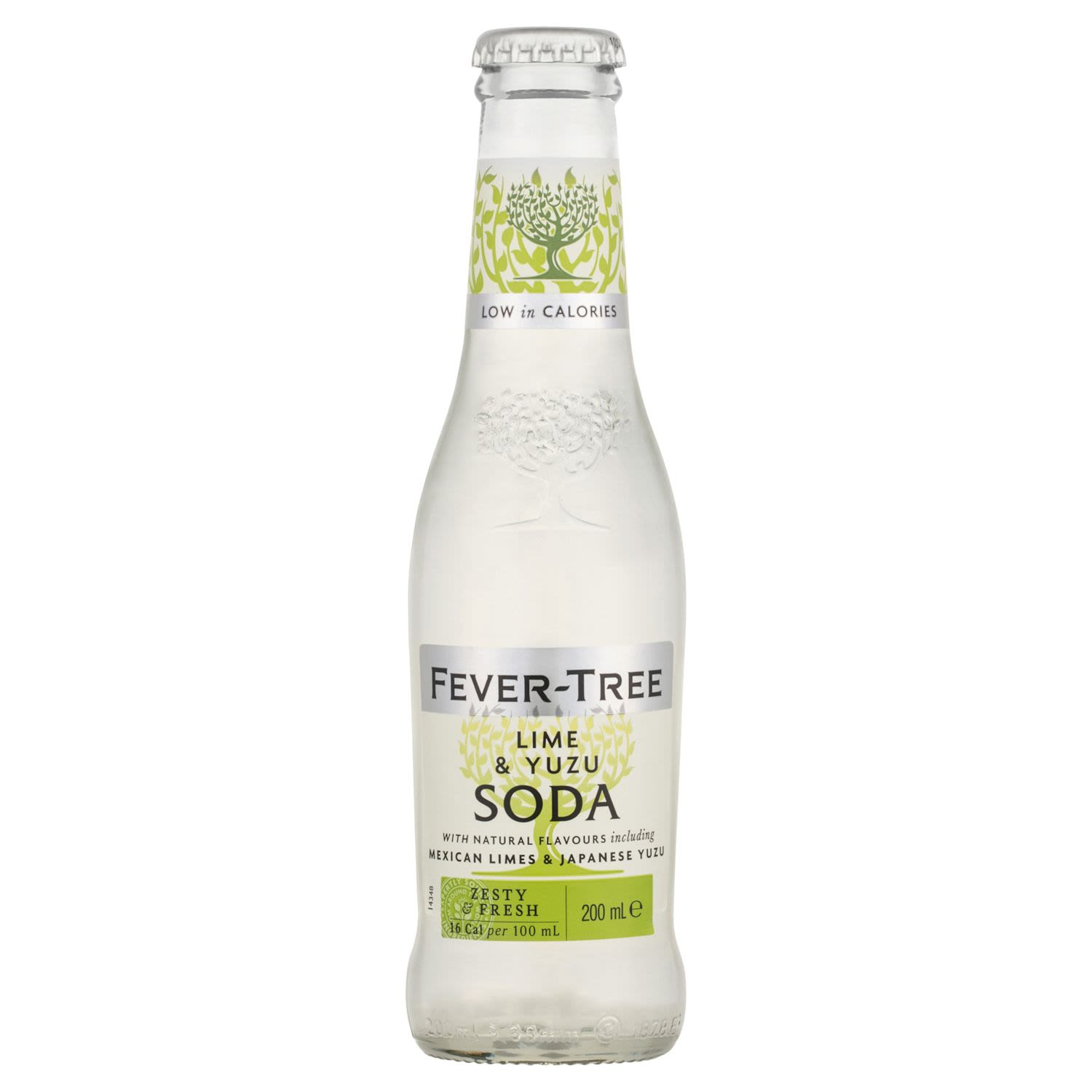 Fever-Tree Lime & Yuzu Soda Bottle 200mL