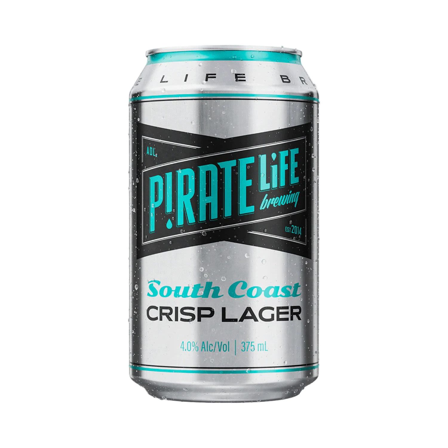 Pirate Life South Coast Lager Can 375mL