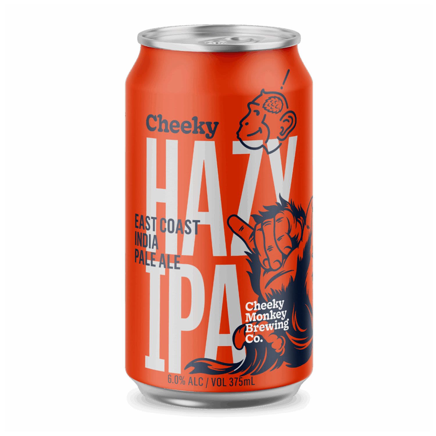 Cheeky Monkey Hazy IPA Can 375mL