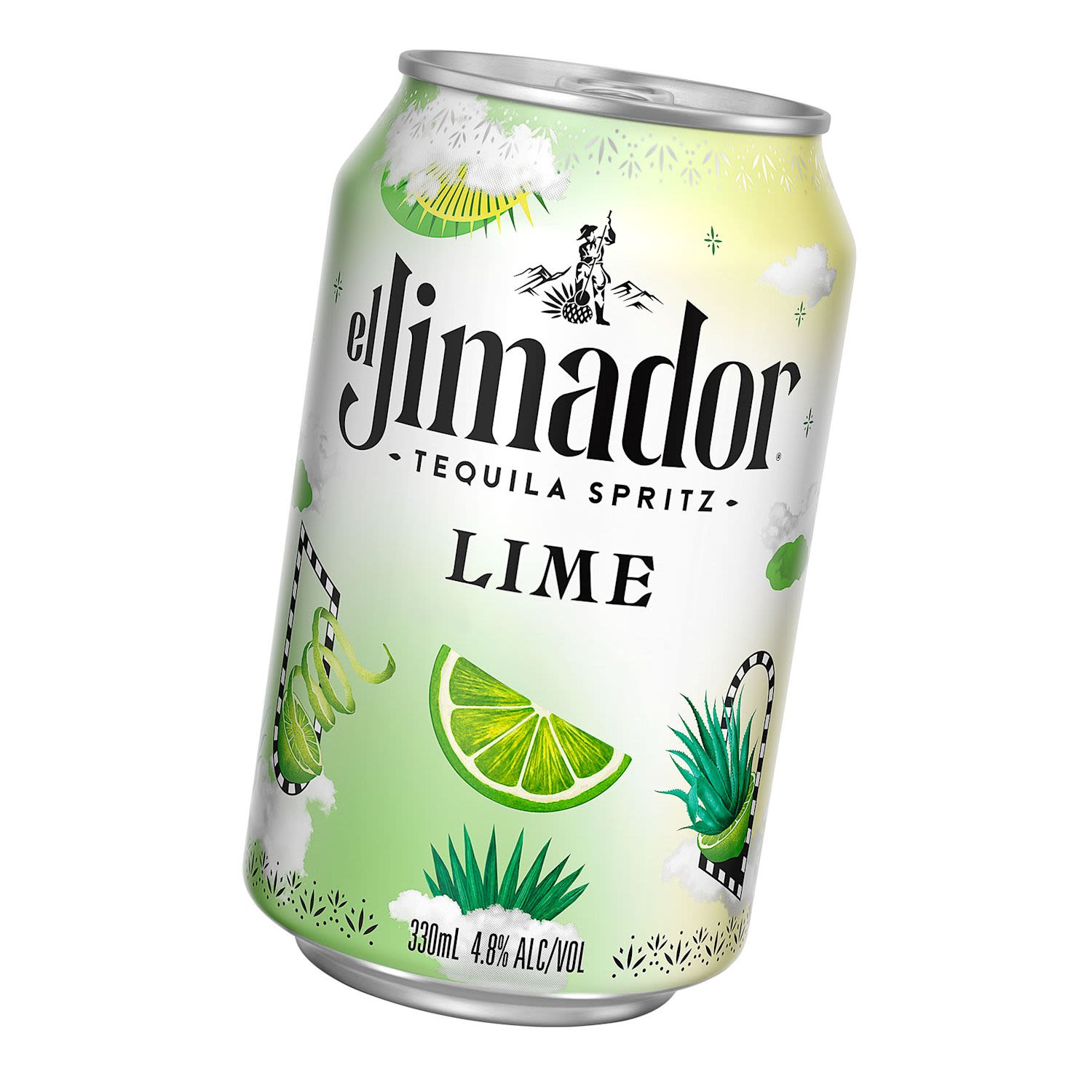 El Jimador Tequila Spritz Lime Margarita Can 330mL