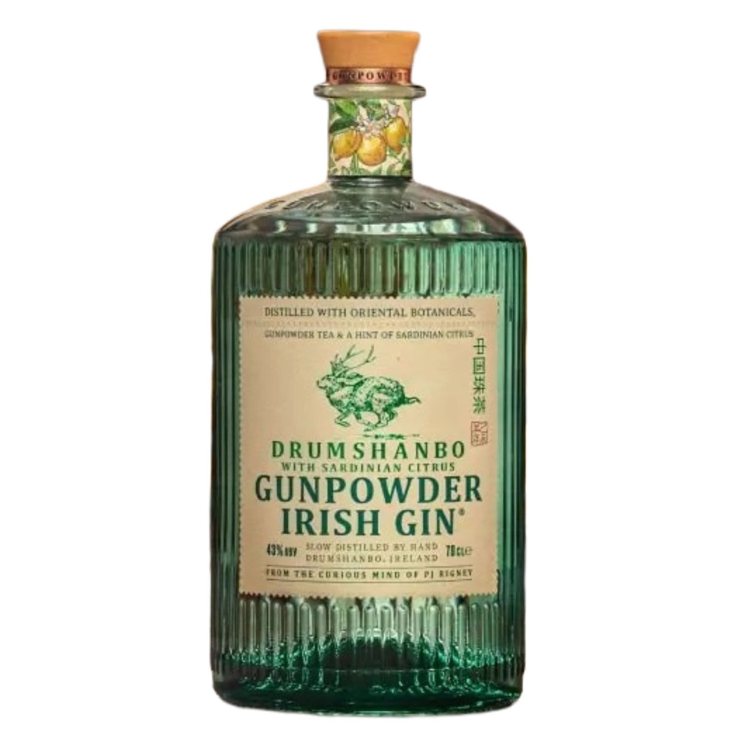 Drumshanbo Gunpowder Citrus Gin 700mL Bottle