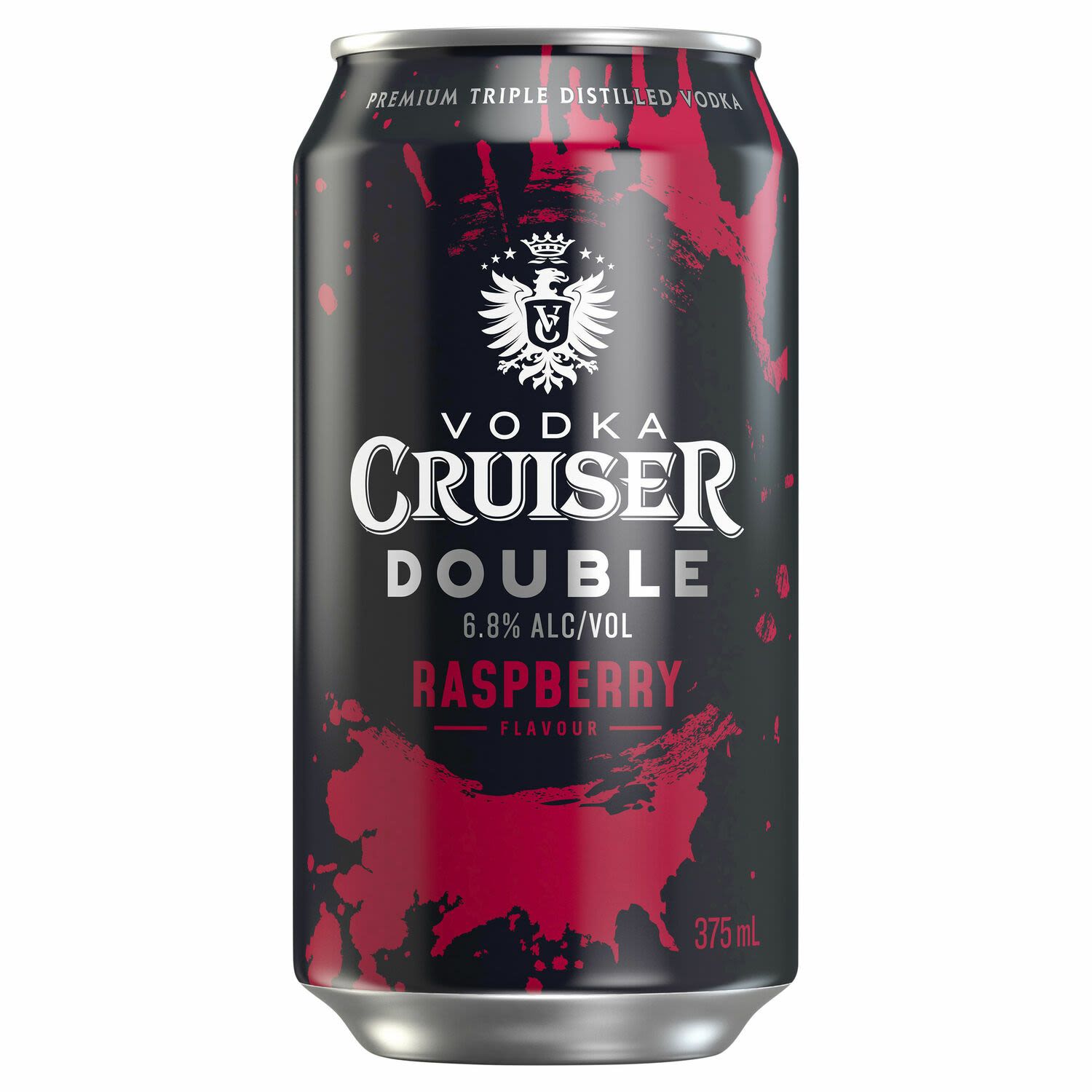 Vodka Cruiser Double Raspberry 6.8% Can 375mL