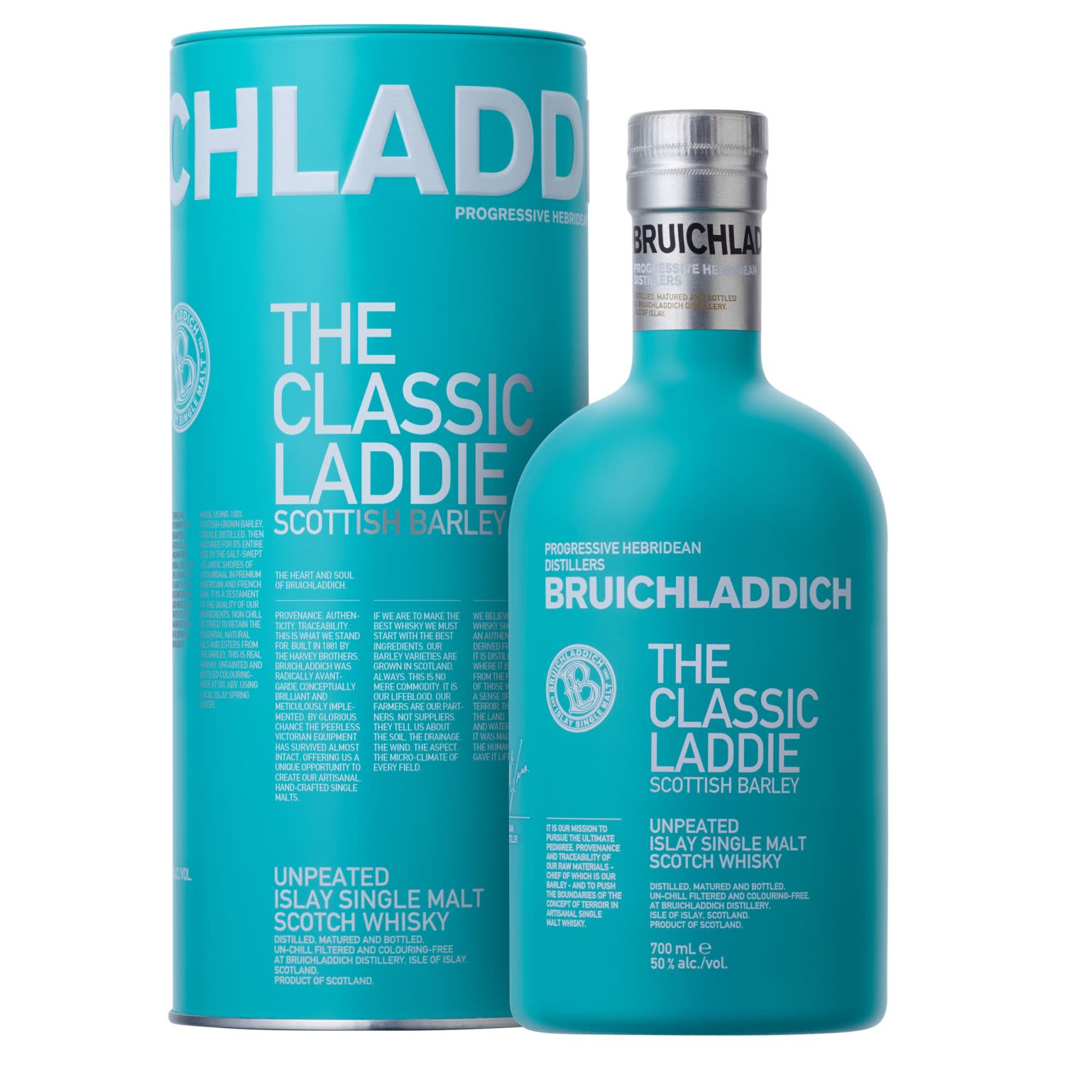Bruichladdich The Classic Laddie Single Malt Scotch Whisky 700mL Bottle