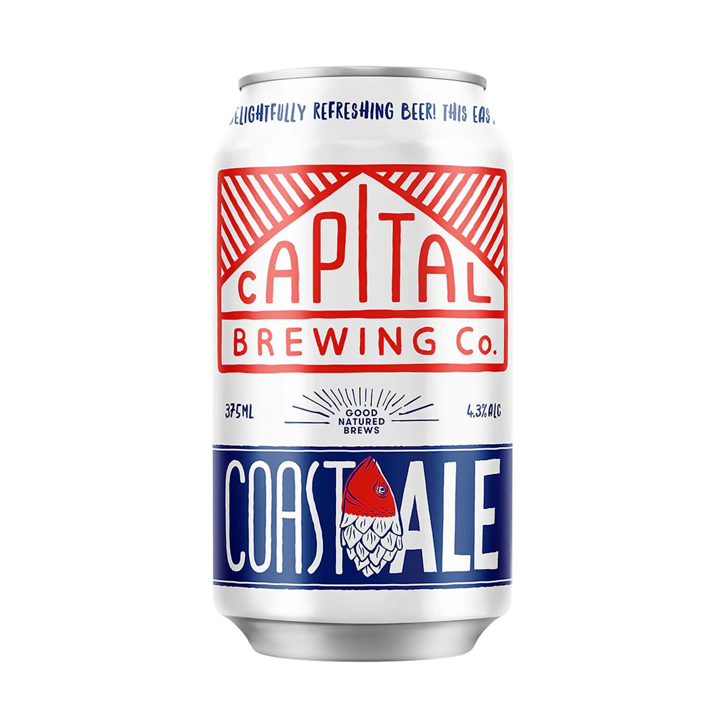 Capital Coast Ale Can 375mL