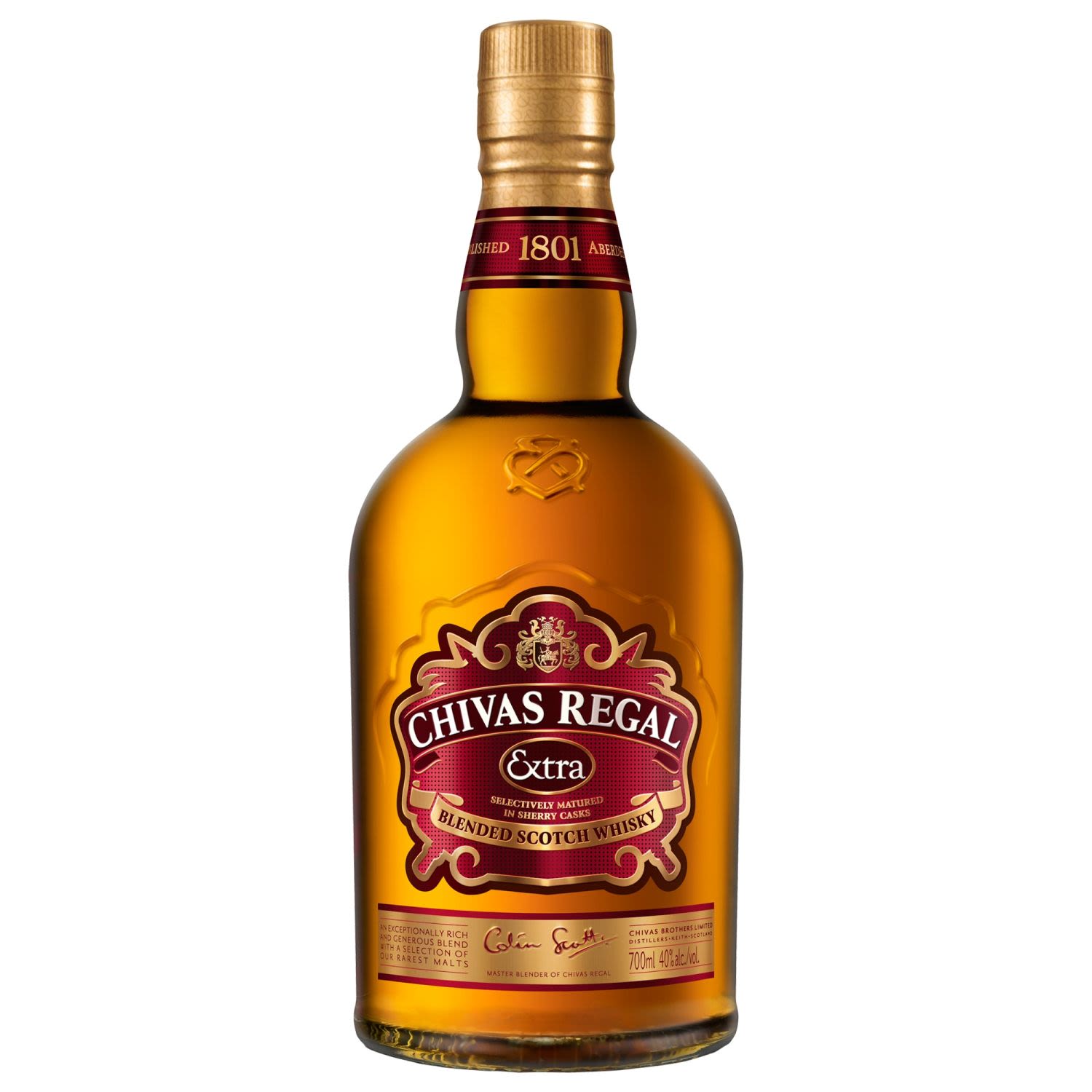 Chivas Regal Extra Blended Scotch Whisky 700mL Bottle