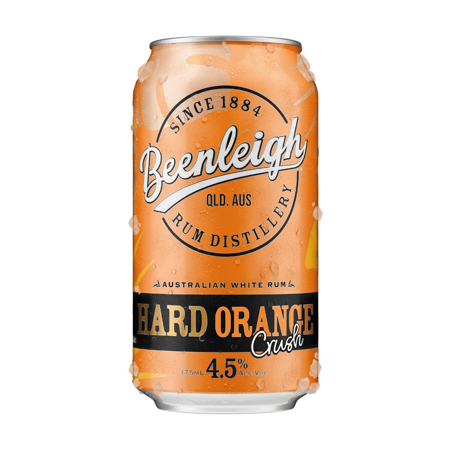Beenleigh Hard Orange Crush Can 4.5% 375mL