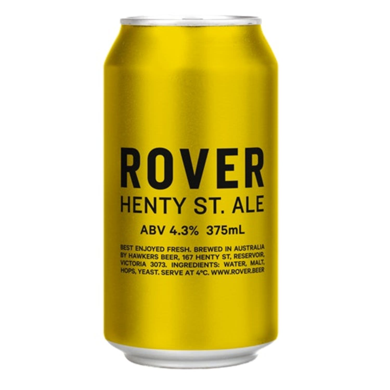 Rover Henty St Ale Can 375mL