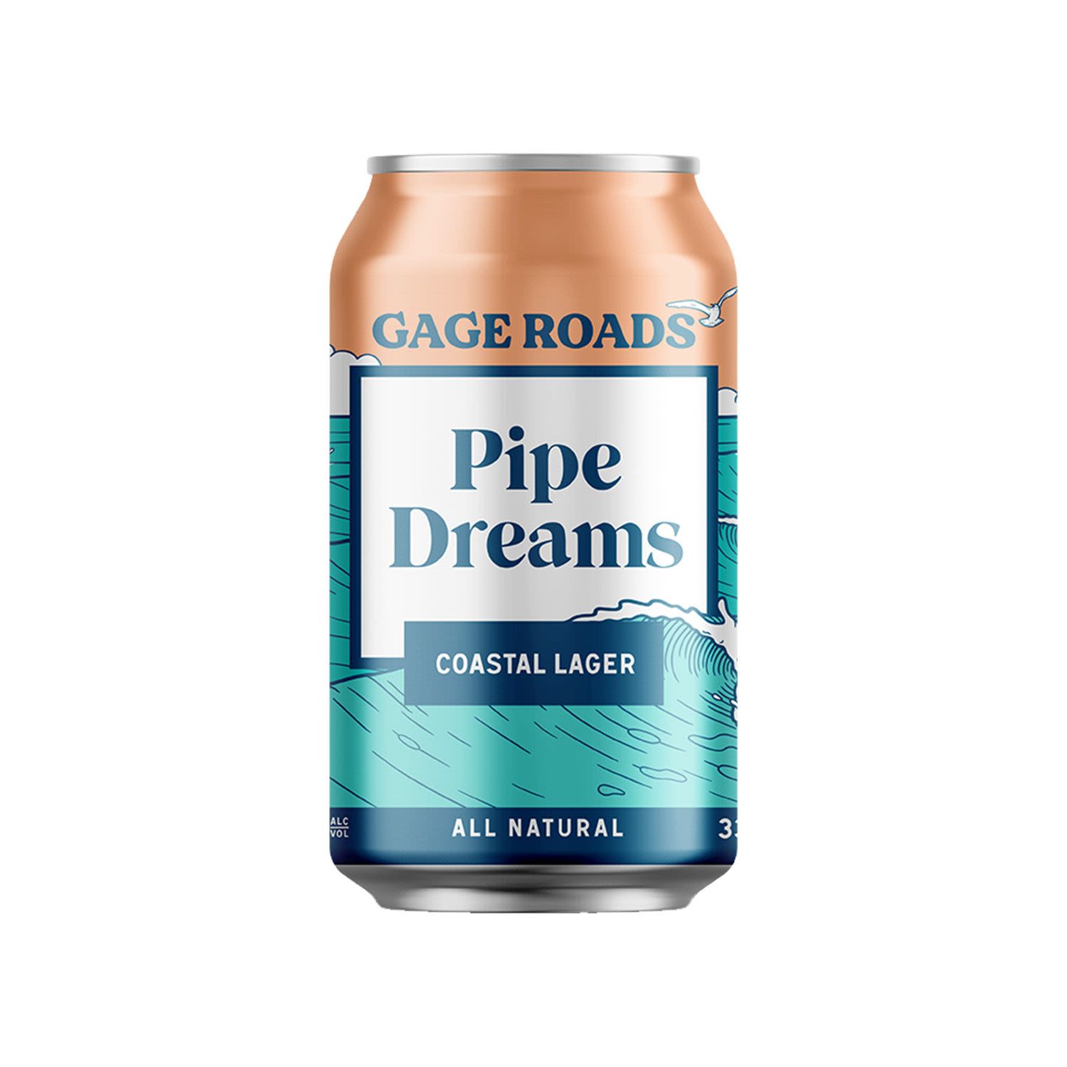 Gage Roads Pipe Dreams Coastal Lager Can 330mL 24 Pack