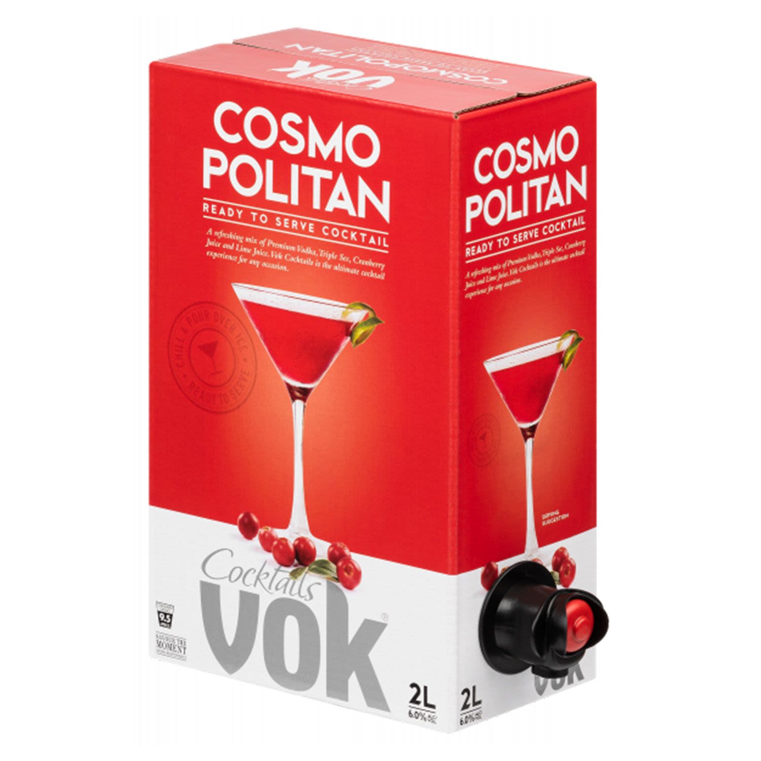Vok Cocktails Cosmo Cask 2L Cask