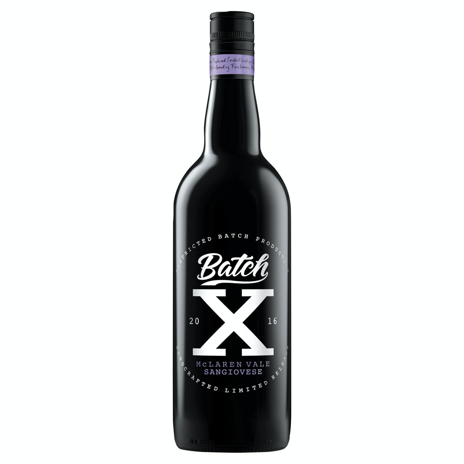 Batch X McLaren Vale Shiraz 750mL Bottle