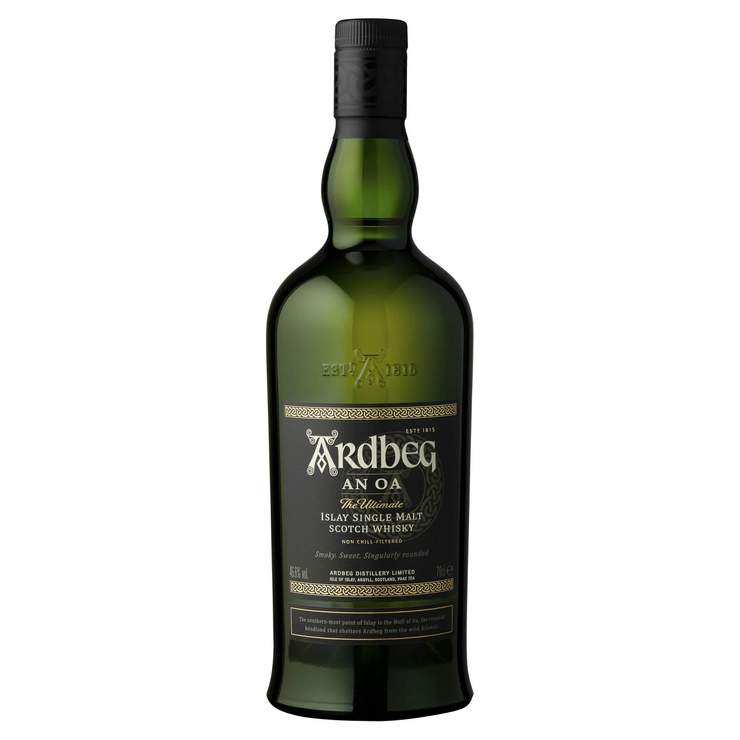 Ardbeg An Oa Single Malt Scotch Whisky 700mL Bottle