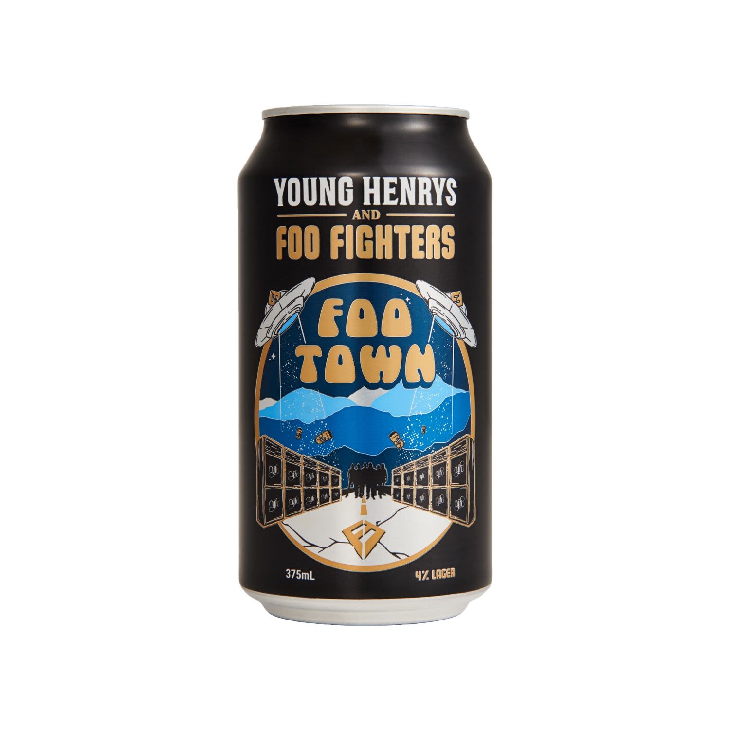 Young Henry's FooTown Lager Can 375mL