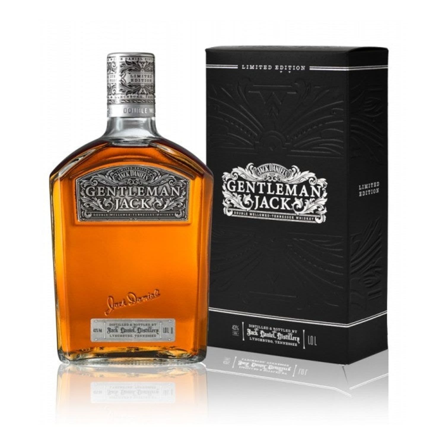 Jack Daniel's Gentleman Jack Gift Box 1L Bottle