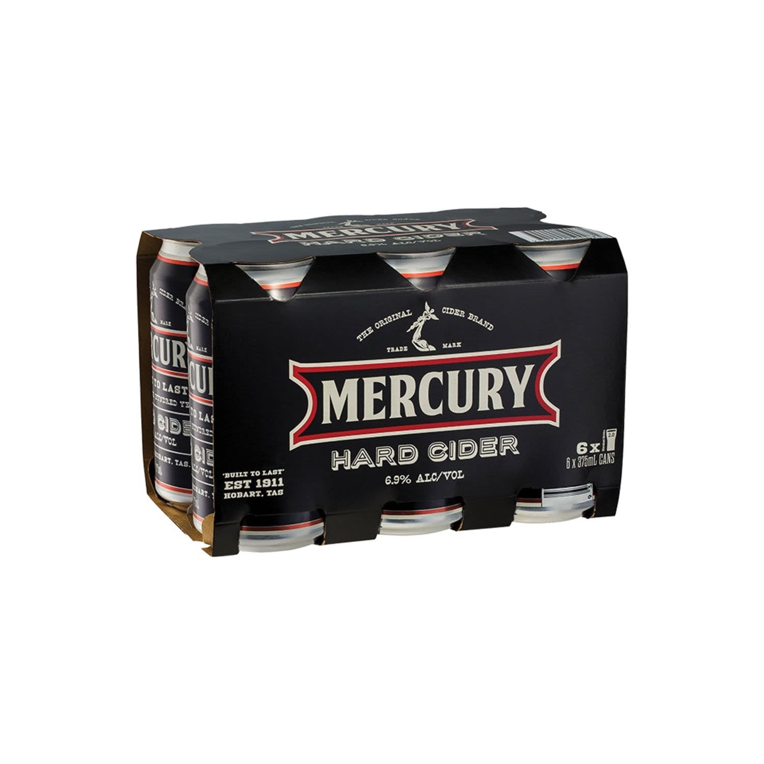 Mercury Hard Cider Can 375mL 6 Pack