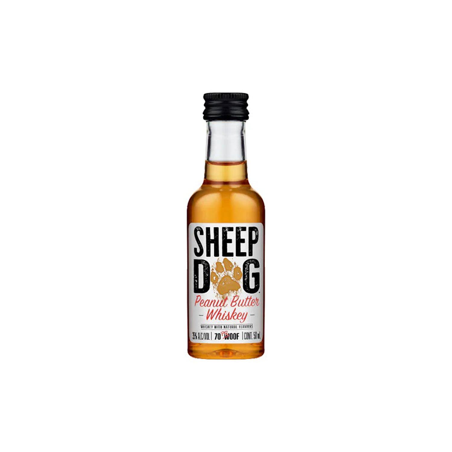 Sheep Dog Peanut Butter Whiskey 50ml Bottle