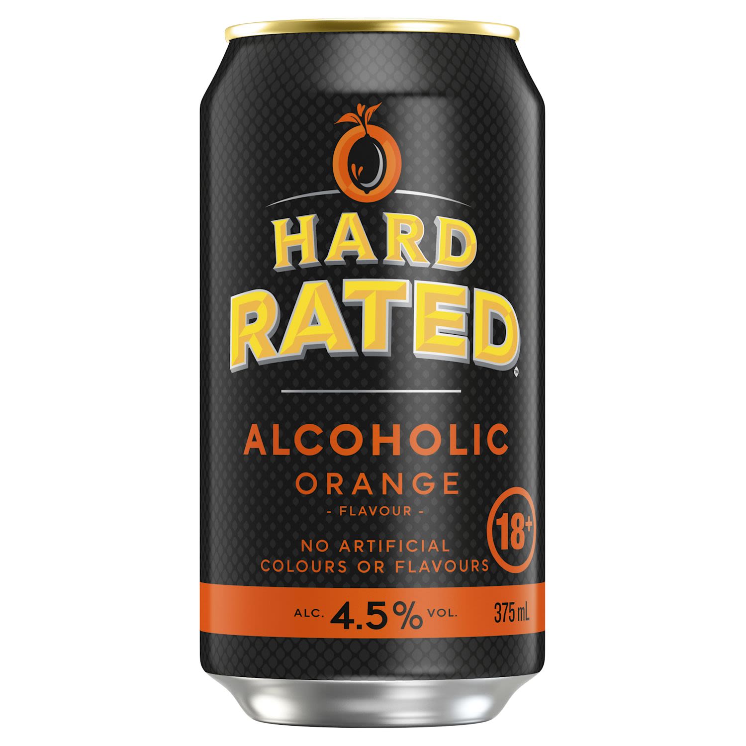 Hard Rated Orange Can 375mL