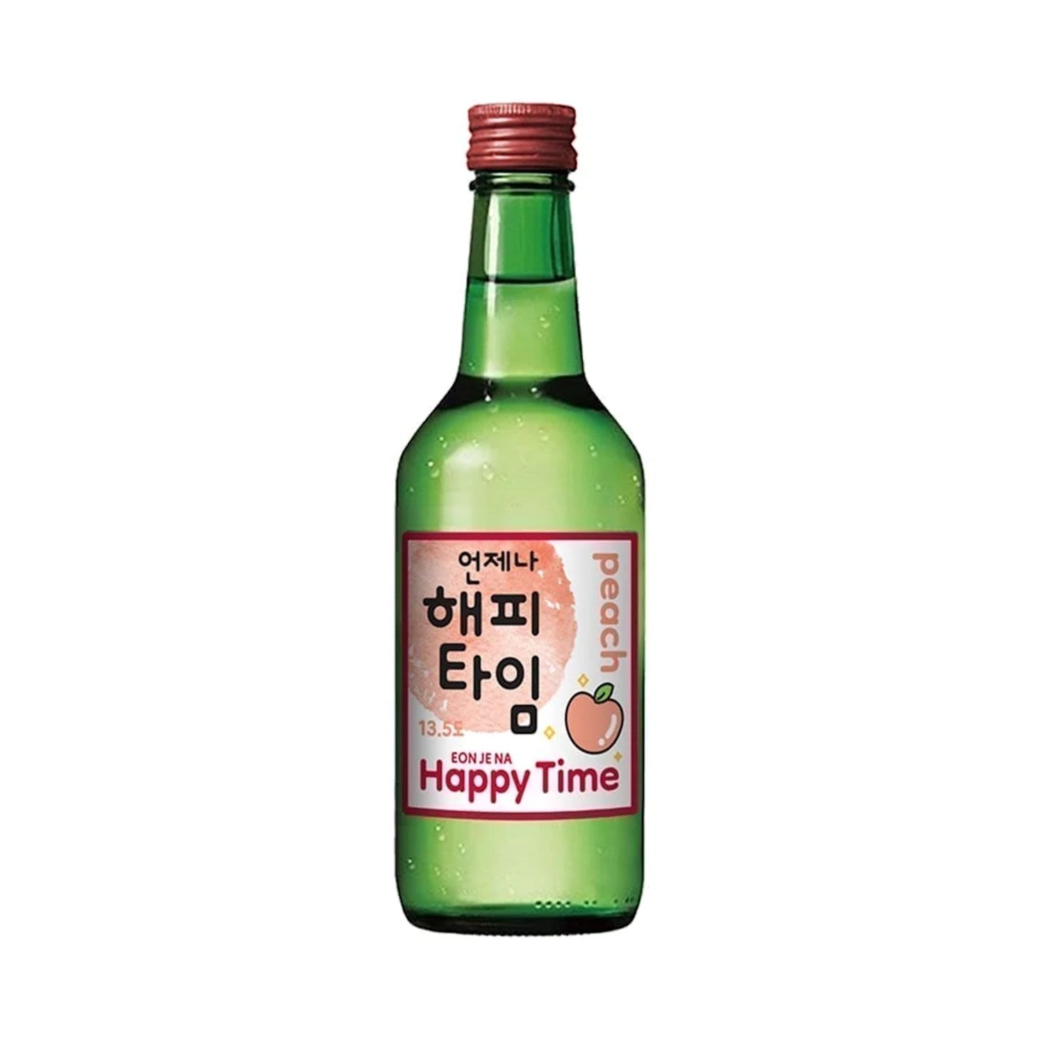 Happy Time Peach Soju 360mL