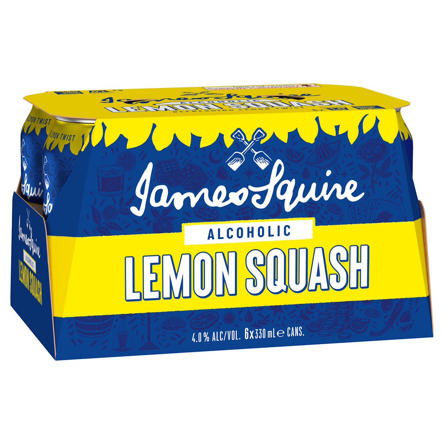 James Squire Lemon Squash Can 330mL 6 Pack